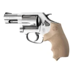 Hogue Inc. Hogue Overmolded Rubber Bantam Grip Closed Backstrap S&W Round Butt J-Frame Revolvers FDE