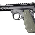Hogue Inc. Ruger 22/45 MKIV Rubber Grip with Finger Grooves OD Green