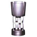 J-Ron Inc. Claybuster Shotshell Wads, close-up front view of a gray plastic wad