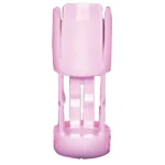J-Ron Claybuster Shotshell Wads pink wad, upright front view with four split petals