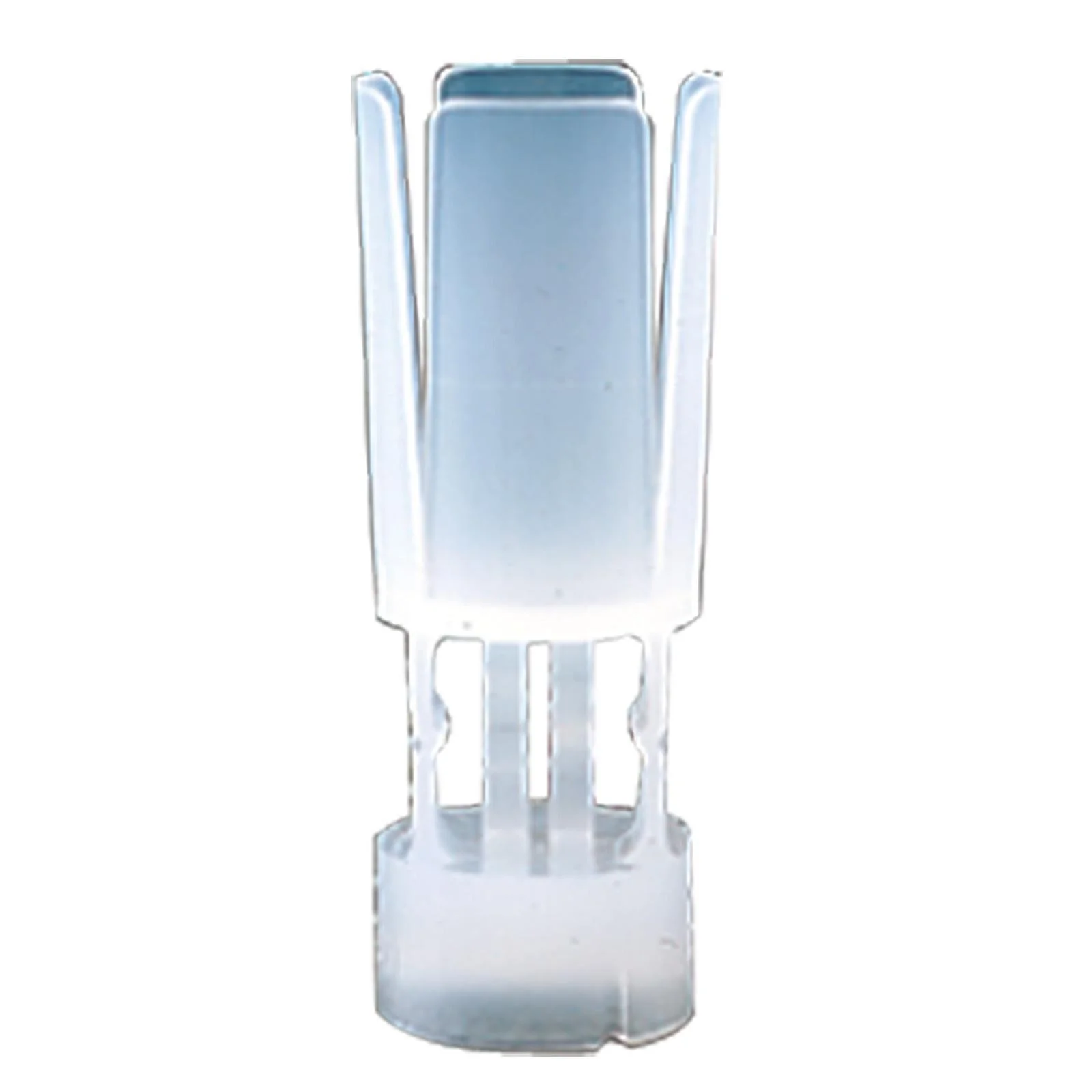 primary-40606 J-Ron Inc. Claybuster Shotshell Wads, front view of a translucent white wad