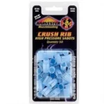 J-Ron Inc. Harvester Muzzleloading Crush Rib Sabots blue sabots in clear retail blister pack