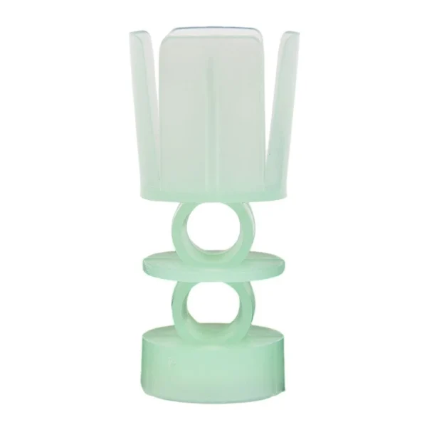 J-Ron Inc. Claybuster Shotshell Wads, pale green wad in upright front view