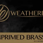 Weatherby Ammunition Weatherby Unprimed Brass Rifle Cartridge Cases 6.5mm / .300 Wby Mag 20/ct