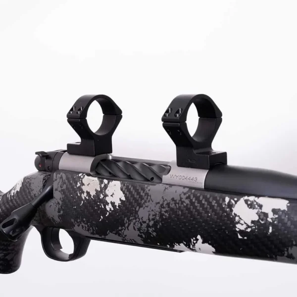 Weatherby Mark V Rifle Scope Mount Magnum Action (9-lug) 30mm Med Matte Black
