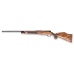 Weatherby Mark V Deluxe Varmintmaster Rifle 224 Wby Mag 4rd Magazine 24" 1/2x28 Threaded Barrel Walnut