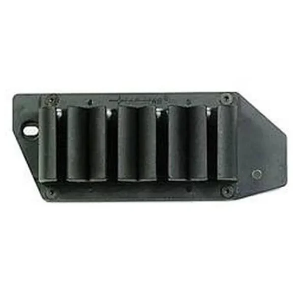 TacStar SideSaddle Shotshell Carrier, black six-loop carrier viewed from the front
