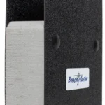 Altus Brands Pro-Ears Single Gun Pistol RAC, black rectangular magnetic strip with silver center