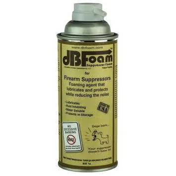 primary-40738 MKS Supply Inland dB Foam Suppressor Cleaner, front view of green aerosol can with nozzle