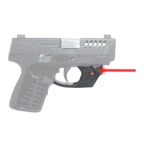 Viridian Green Laser Viridian E Series Red Laser Black Savage Stance w/ Kydex Holster IWB RH