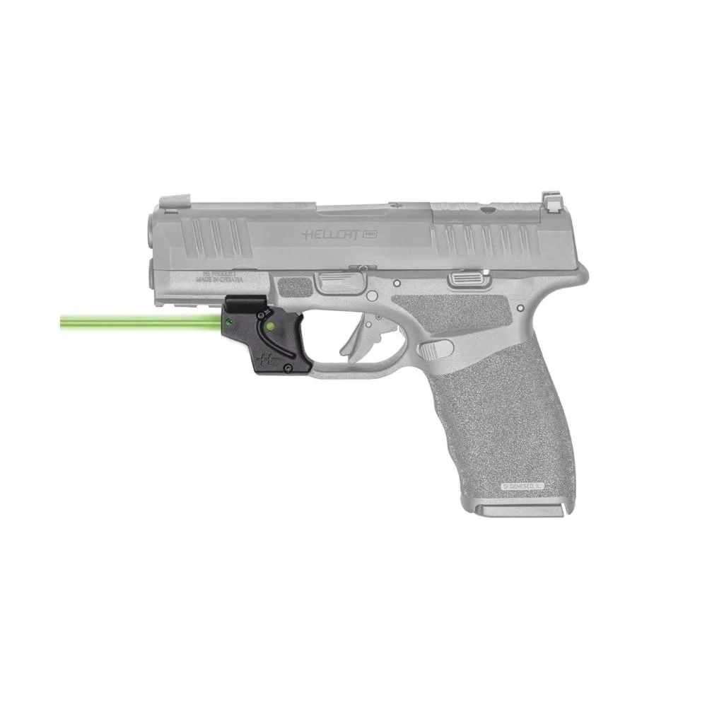 primary-40763 Viridian Green Laser Viridian E Series Green Laser Black Springfield Hellcat Pro with Kydex IWB Holster Black RH