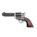 EMF Inc. DBA Pietta EMF Pendleton Revolver .357 Mag 6rd Capacity 4.75" Black Barrel Engraved Frame
