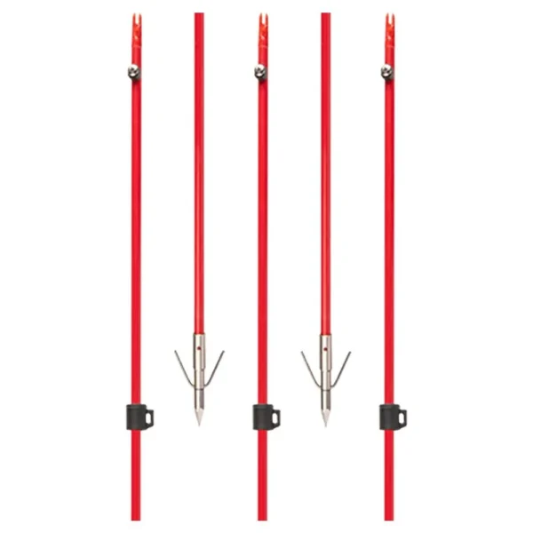 Escalade Sports DBA Bear Archery Cajun Bowfishing Fiberglass Arrow with Piranha Point XT
