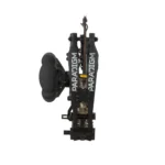 Bear Archery Paradigm RTH compound bow, black and camouflage front view