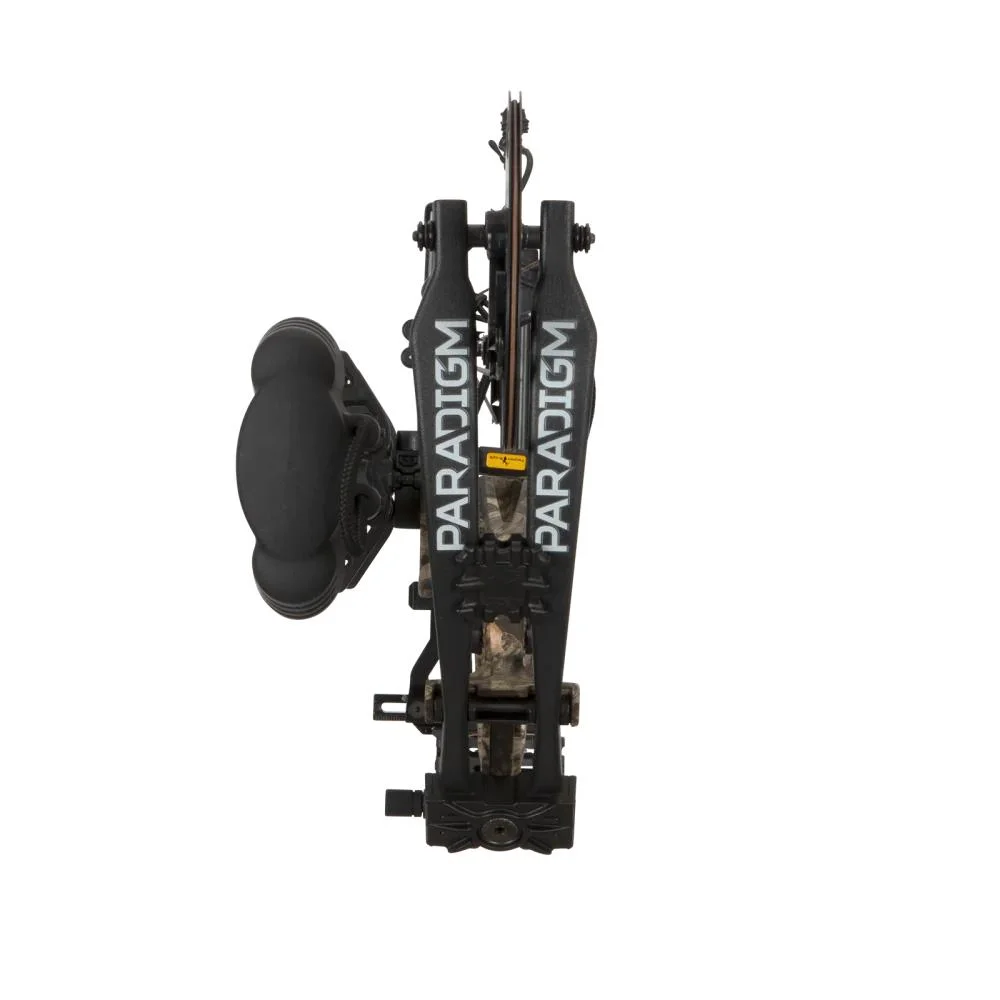 primary-40805 Bear Archery Paradigm RTH compound bow, black and camouflage front view