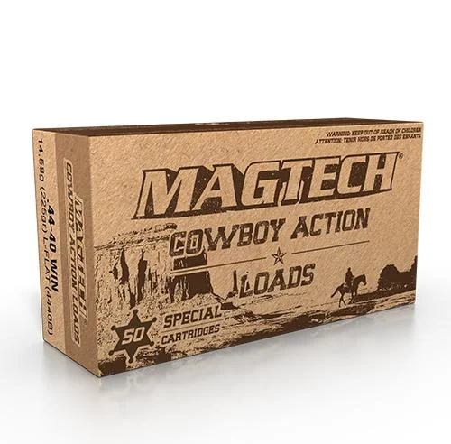 Magtech Ammunition CompanyInc Magtech Cowboy Action Ammunition .44-40 Win. 225gr LFN 755 fps 50/ct