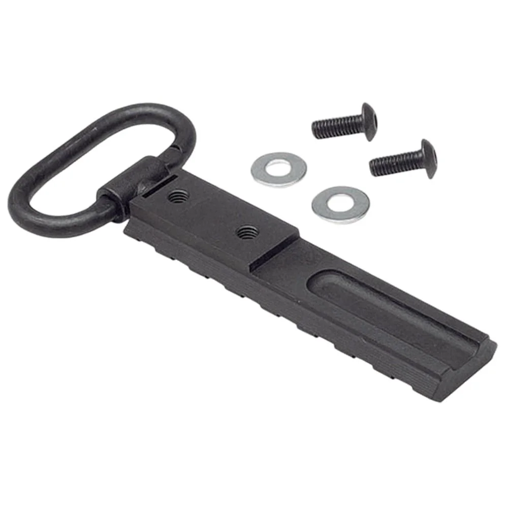 primary-40868 Keng's Firearms Specialty Versa-Pod M1A/M14 Picatinny rail in black with loop and mounting hardware