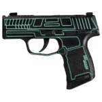 Sig Sauer P365 "Outlander Blue Laser" Handgun 9mm Luger 10rd Magazines(2) 3.1" Spectrum Barrel X-RAY 3 Sights Manual Safety