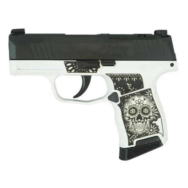 Sig Sauer "Sugar Skull" P365 Optic Ready Handgun 9mm Luger 10rd Magazines(2) 3.1" Barrel X-RAY 3 Sights