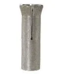 Forster Trimmer Collet for Original Case Trimmer #2, silver cylindrical collet with split sides