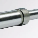 Forster Handheld Outside Neck Turner Pilot, silver side view with stepped cylindrical body
