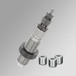 Forster Bushing Full Length Sizing Die Kit, silver die with three separate bushings