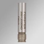 Forster Headspace Gage 350 Legend No Go silver cylindrical gauge, upright view