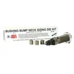 Forster Bushing Bump Neck Sizing Die Kit, package with silver die and three neck bushings