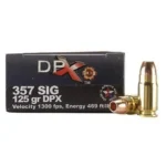 Corbon Inc. COR-BON Handgun Ammunition .357 SIG 125 gr DPX 1350 fps 20/ct