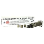 Forster Products BUSHING BUMP KIT 223 REM, box and silver threaded die shown side by side