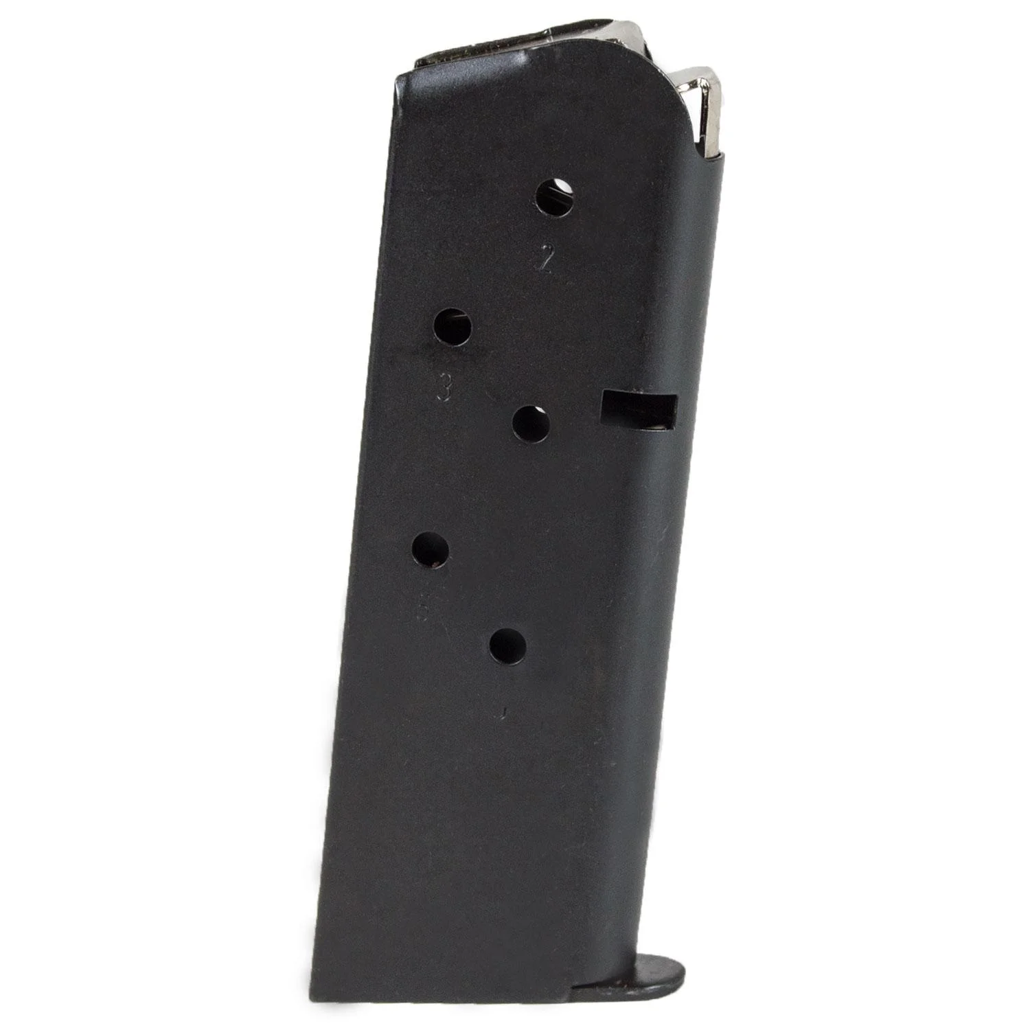 primary-41129 Magnum Research Desert Eagle 1911 U Handgun Magazine black angled side view with witness holes