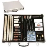 DAC Technologies Universal deluxe cleaning kit, open aluminum case with rods, brushes and tools
