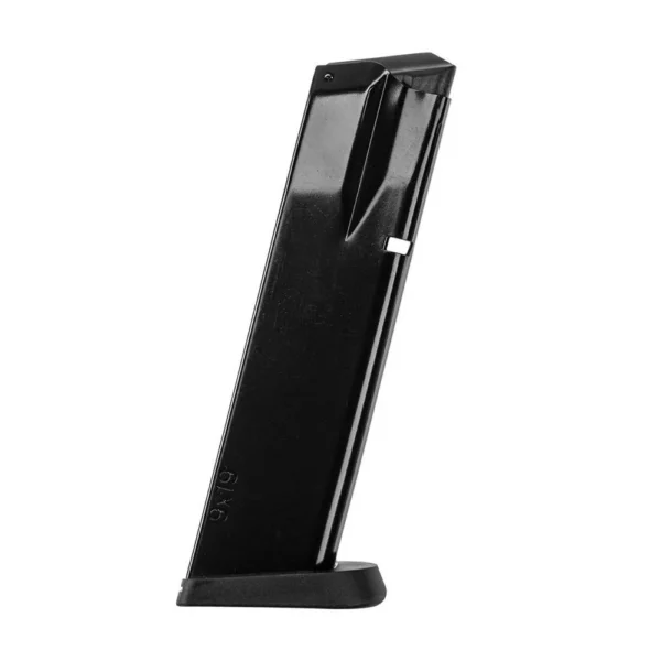 Magnum Research Baby Desert Eagle Magazine, black steel angled side view with polymer base