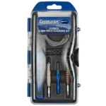 DAC Technologies Rifle Cleaning Kit in clear retail case with rods, brushes and tools visible