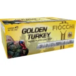 Fiocchi Ammunition Fiocchi Golden Turkey Nickel Plated Shotshells 12ga 3" 1-3/4oz 1200 fps #4 10/ct