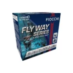 Fiocchi Flyway Series Shotshells blue box, angled front view with duck graphic and #1 label