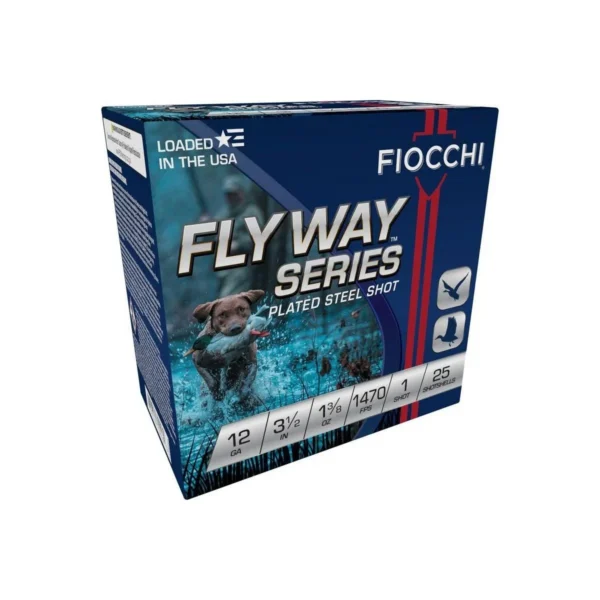 Fiocchi Ammunition Fiocchi Flyway Series Shotshells 12ga 3" 1-1/8oz 1500 fps #1 25/ct