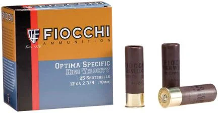 Fiocchi Ammunition Fiocchi 12ga 3" 1-3/4oz. #6-Shot High Velocity 25/ct