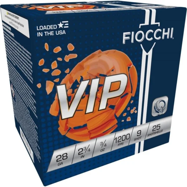 Fiocchi Ammunition Fiocchi Exacta Target Loads 28 ga 2 3/4" 3/4 oz #9 1200 fps 25/ct
