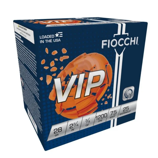 Fiocchi Ammunition Fiocchi Exacta Target Loads 28 ga 2 3/4" 3/4 oz #7.5 1200 fps 25/ct