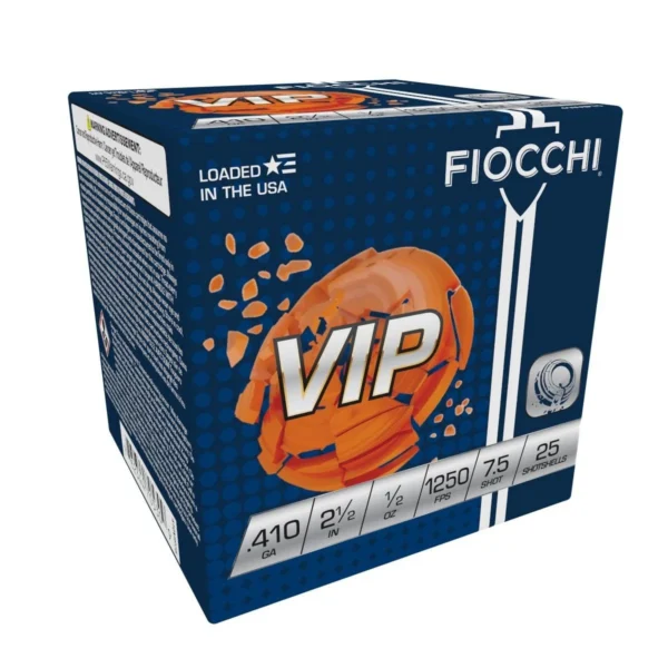 Fiocchi Ammunition Fiocchi Premium Target Loads .410 ga 2 1/2" 1/2 oz #7.5 1250 fps 25/ct