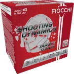 Fiocchi Ammunition Fiocchi Shooting Dynamics Shotshells 20ga 2-3/4in 7/8 oz #7.5 1210 fps 25/ct