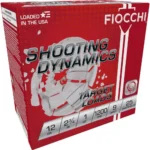 Fiocchi Ammunition Fiocchi Exacta Heavy Shooting Dynamics Shotshells 12ga 2-3/4 in 1 oz 1200 fps #9 25/ct