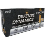 Fiocchi Ammunition Fiocchi Pistol Shooting Dynamics Handgun Ammunition .44 Mag 240 gr JHP 1330 fps 50/ct