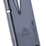 Mec-Gar Handgun Magazine Sig Sauer P228, blued finish, angled side view with black base plate