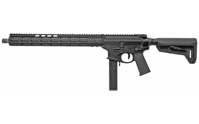 NOVESKE GEN4 9MM 16-inch 32RD MLOK BLK black rifle, right-side view with long handguard and magazine