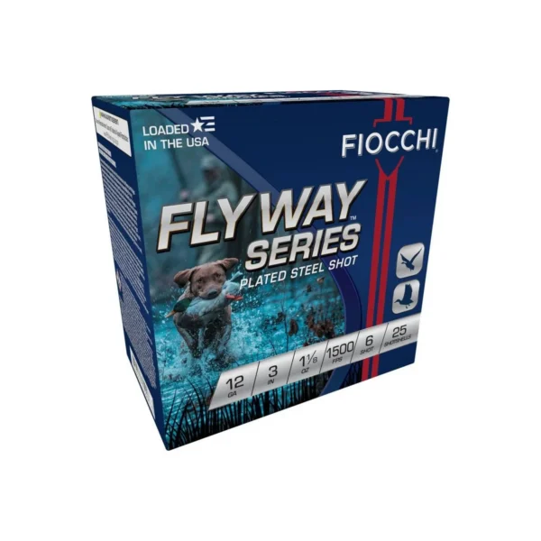 Fiocchi Ammunition Fiocchi Flyway Series Shotshells 12ga 3" 1-1/8oz 1500 fps #6 25/ct