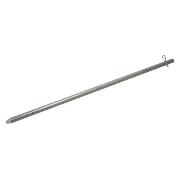 RCBS Automatic Primer Feed Tube, slim silver tube with hooked end