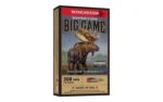 Winchester Ammunition WIN 308WIN 168GR ACCUBOND LR 20/200 box, front view with elk artwork