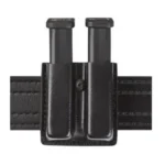 Safariland / Safariland Safariland Slimline Open Top Double Magazine Pouch Size 5 for Glock 17/22 Black